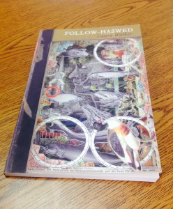 The book, somehow free of coffee stains, under consideration.  From Apogee Press, 2012.